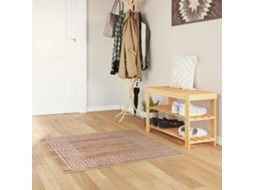 Vidaxl Passadeira Marsa Branco 100 X 100 Cm Poliéster E Pvc