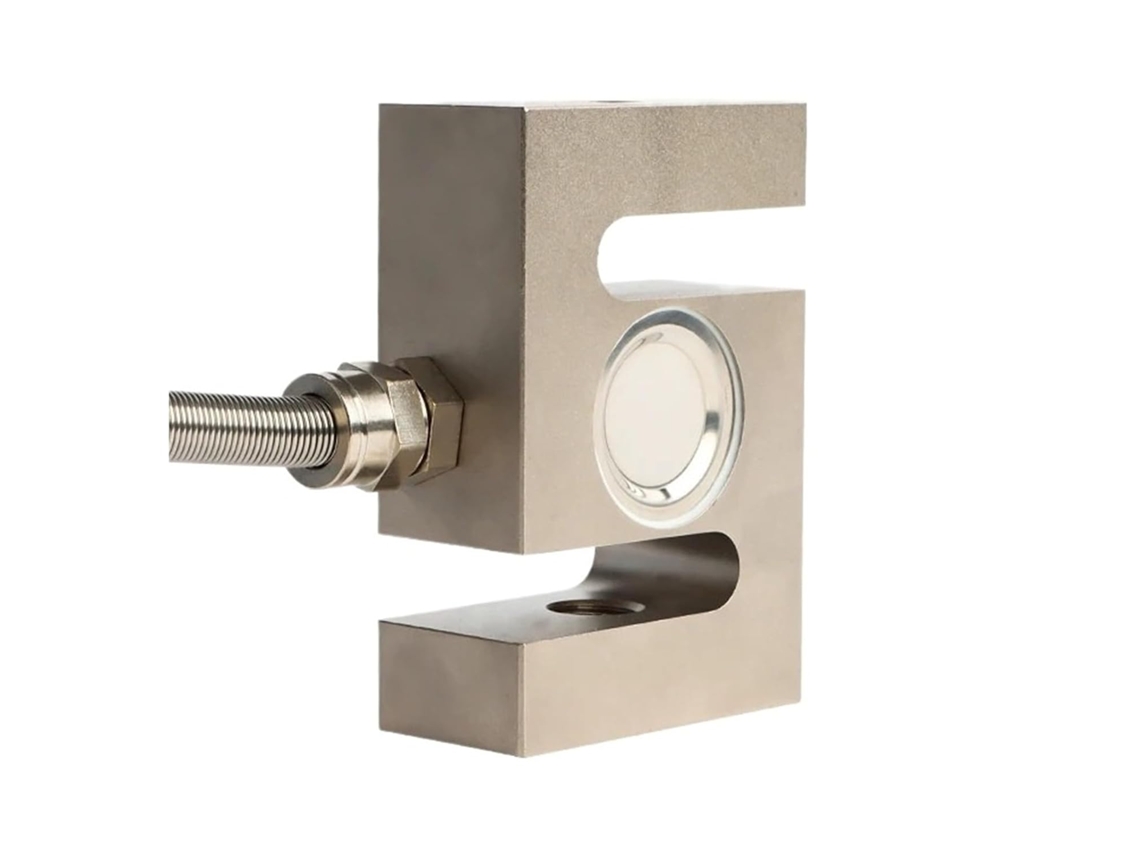 1 Sensor de Célula de Carga Tipo S para Tensão e Compressão (1000 Kg)