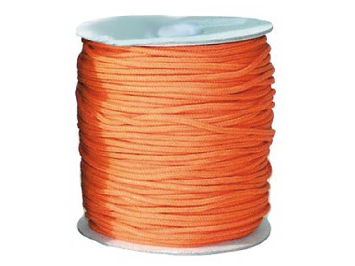 Capa Trançada de Polipropileno Resistente a Uv 80865 100 M Laranja 2 Mmcavalieri