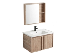 Conjunto de Móveis de Banheiro REA Gama Beige T25023 Qhm 60cm