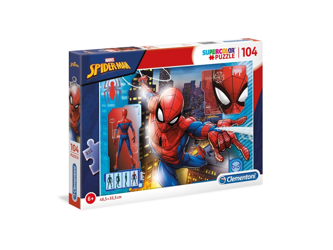 Puzzle Super 104 Peças Spiderman Clementoni