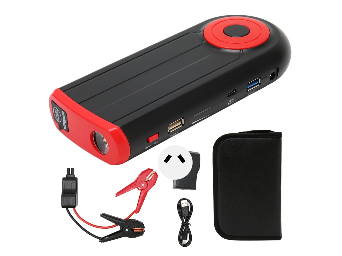 Iniciador De Carro Portátil 12v 1000a 12000mah Ip65