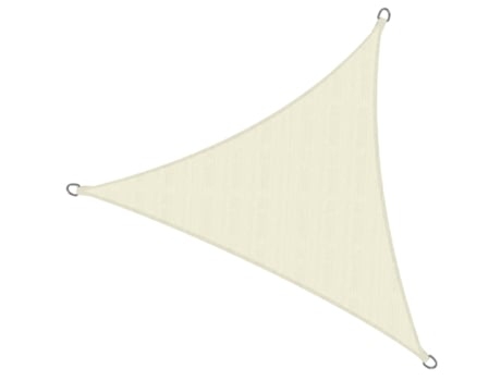 Toldo Solvision Hs9 300X300X300Cm Triangular Creme Pead SOL ROYAL