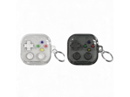 Capa CZHHMART para Samsung Buds 4/4 Pro com Caneta de Limpeza (preta)