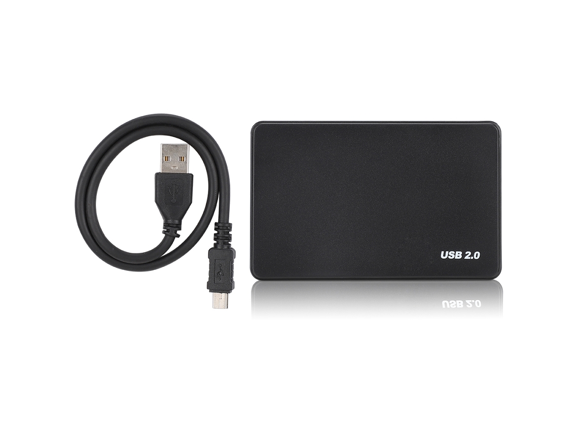 Enclosure Para Disco Rígido (conexão Serial Interface Sata) Enclosure Para Disco Rígido Serial Usb 2.0 De 2,5 Polegadas