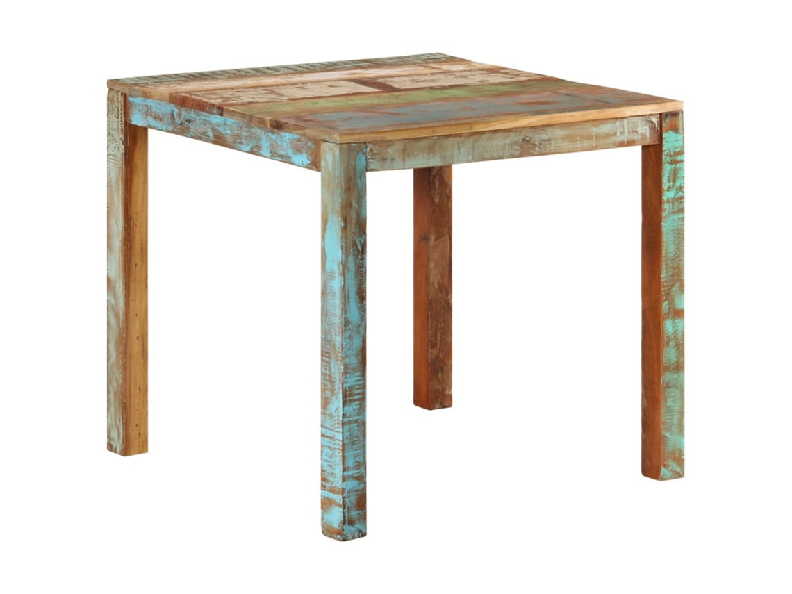 Dining Table, Dining Tables Vidaxl Multicolor Madeira (82 X 80 X 76 Cm)
