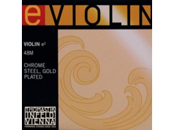Thomastik Violin String E1 4/4 Medium Chrome Steel Gold Plated