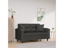 Vidaxl Almofadas Decorativas 2 Pcs 40x40 Cm Microfibra Cinzento-escuro
