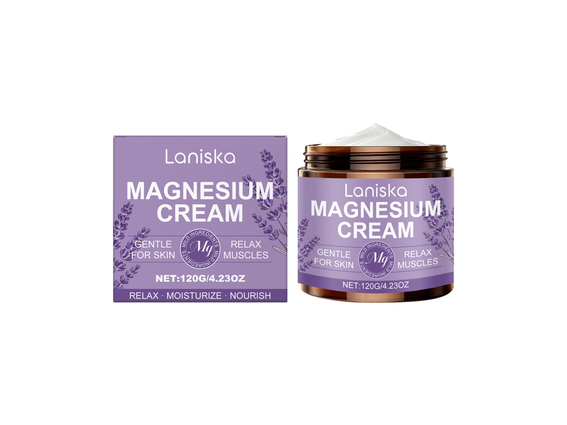 Creme de Magnésio para Cuidado e Bem estar Corporal LAXISCREED