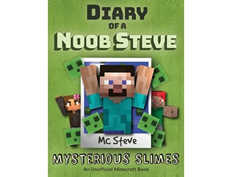 Livro Diary of a Minecraft Noob Steve Book 2 - Mysterious Slimes de MC Steve (Inglês)