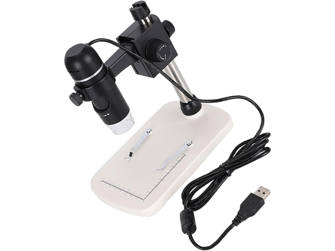 Microscópio Eletrônico Digital Profissional Usb Mp Hd Com Suporte