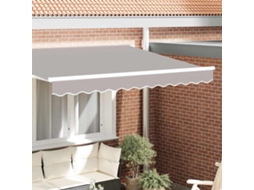 Vidaxl Substituição De Valance De Toldo Cinzento-claro 280 X 20 Cm