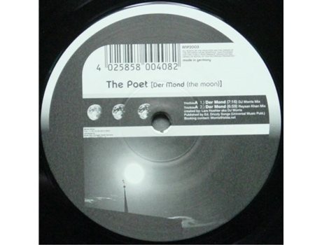 The Moon / Der Mond, The Poet | Media Condition Very Good Plus | 1 X Vinyl 12 Anp (vg)
