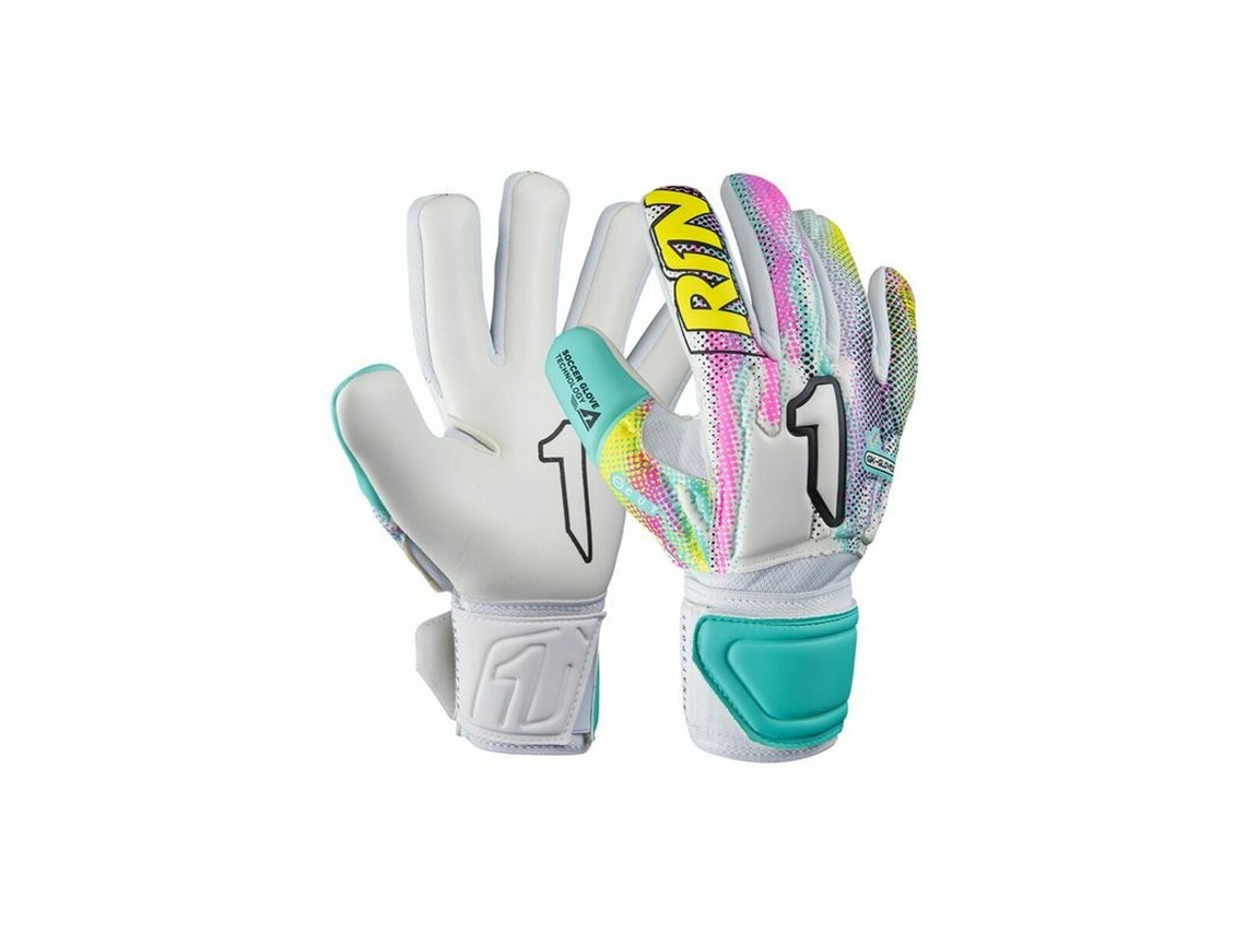 Luvas de Guarda-Redes RINAT Asimetrik Stellar Semi Branco 8 Branco