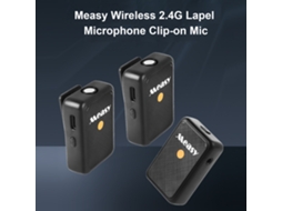 Microfone Lapela Wireless 2.4g LAXISCREED Type c