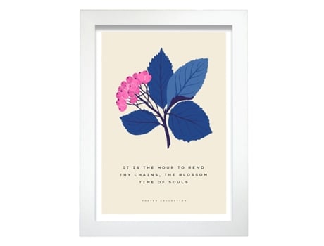 Póster Artemante NACNIC Pop. Hypericum Berries Ilustrações artísticas modernas para decoração de interiores.