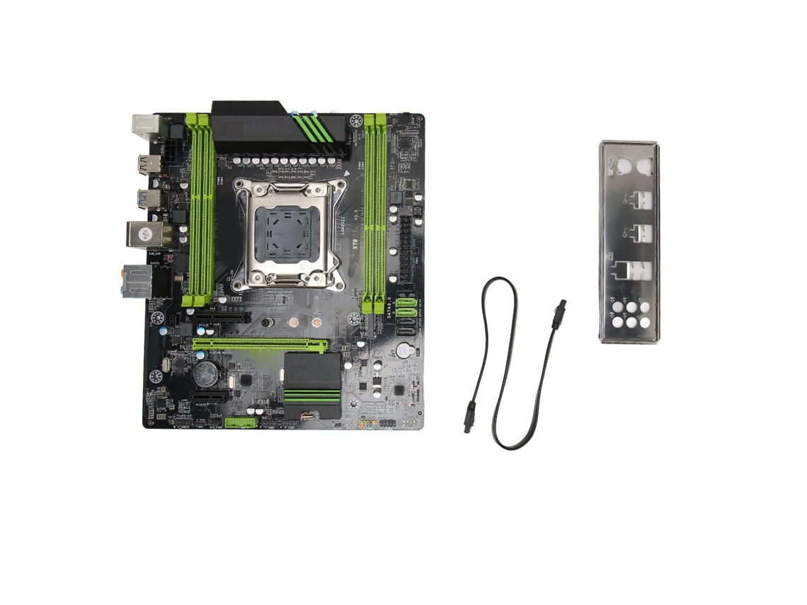 Placa-mãe Desktop X79 Com 2011 Pinos, Suporte A E5 V2, 4 Canais Ddr3, Pci E, Nvme M.2