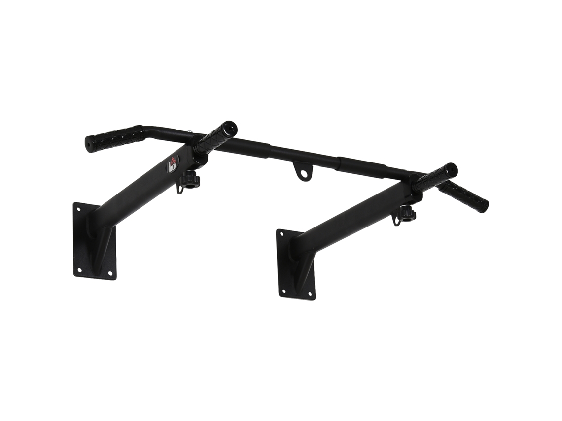 Barra de Puxada de Parede e Teto, Aço, até 150kg, Preto