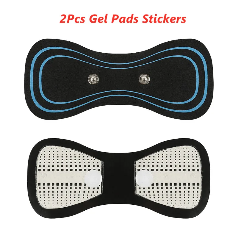 Mini Almofada Elétrica De Massagem Para Pescoço, Adesivo Estimulador Pulso Baixa Frequência Alívio Da Dor Nos Músculos Coluna Cervical E Ombros.