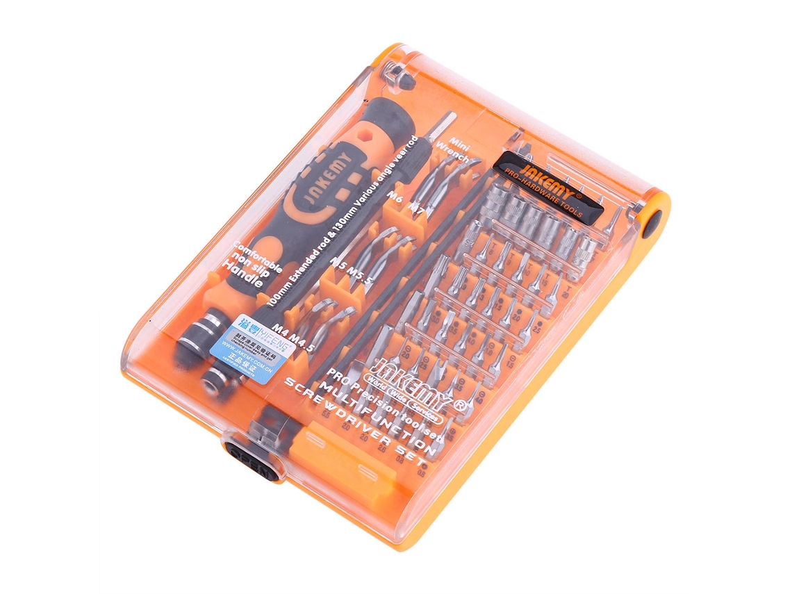 Laxiscreed Conjunto De Ferramentas De Reparo Jakemy Jm-8150 52-em-1, Marca Autorizada
