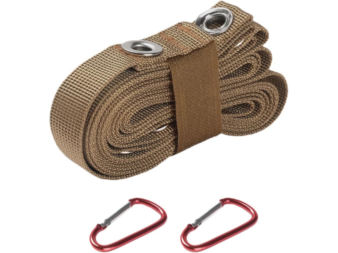 Cabo De Extensão Para Toldo Camping Em Nylon Cáqui