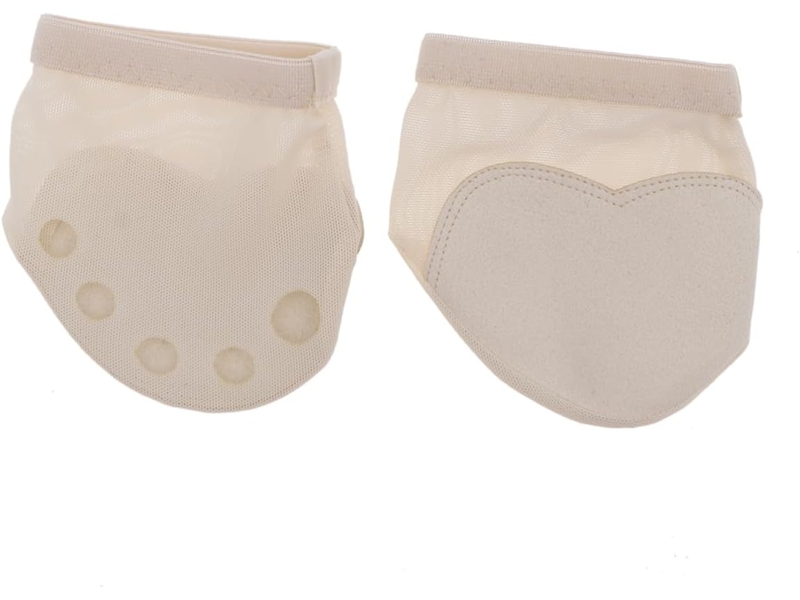 Meias De Dança Com Cinco Furos, Tamanho Xl 41-42, Com Protetor De Dedos, Amortecimento Na Parte Frontal Do Pé E Absorção