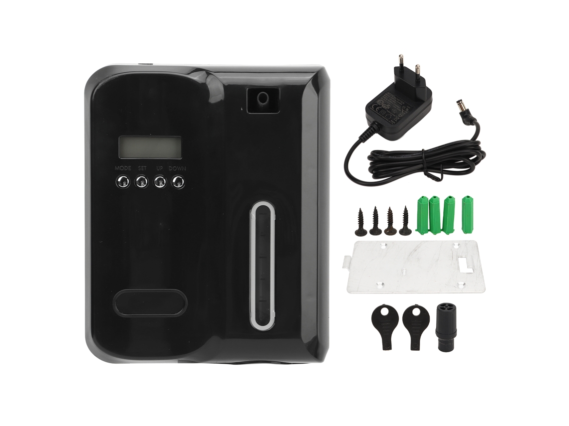 Difusor Óleo Essencial App Bluetooth Controle Inteligente Preto