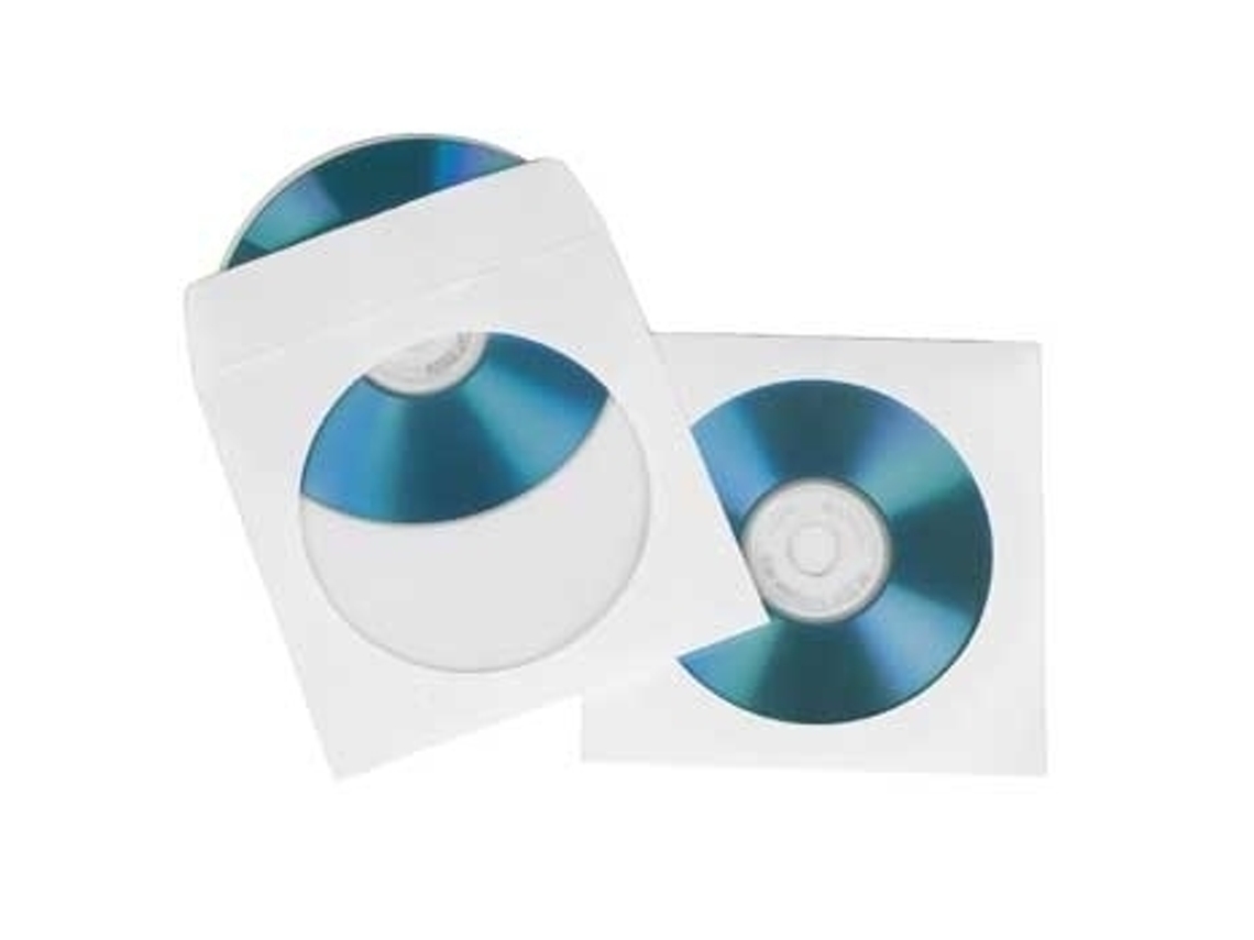 Sleeve HAMA 51173 (CDs e DVDs - 50 Unidades)