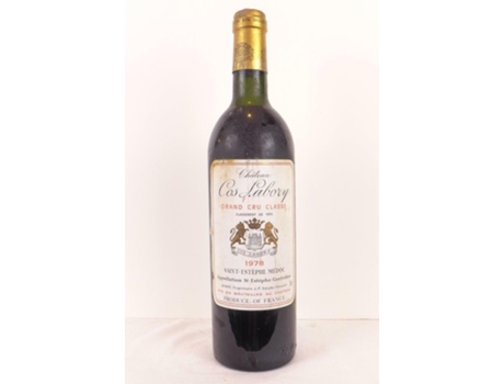 Vinho Tinto CHÂTEAU COS LABORY 1978 (75 cl - 1 unidade)