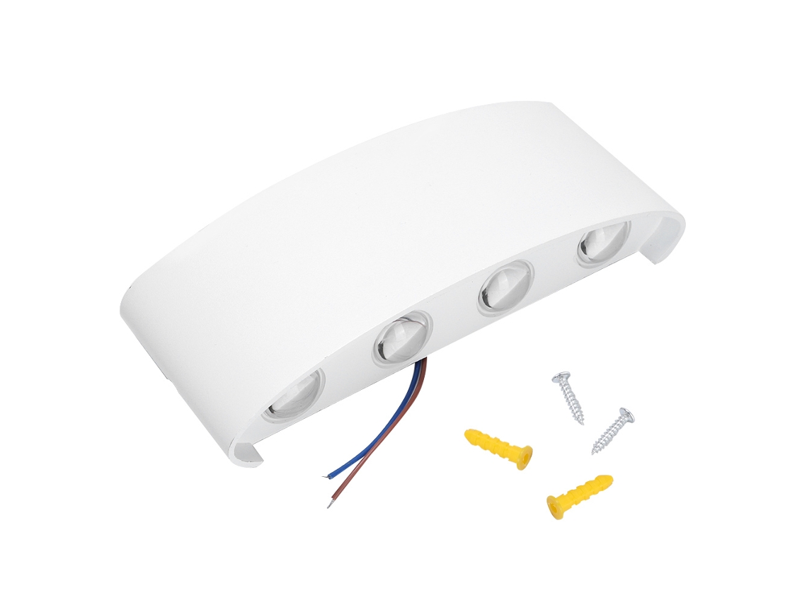Kit de iluminação em trilho com 6 spots rotativos GU10 | S/MARCA