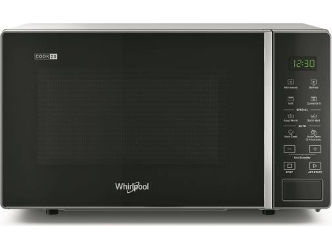Micro-ondas WHIRLPOOL MWP 203 SB (20 L - Com Grill - Inos) | Worten.pt