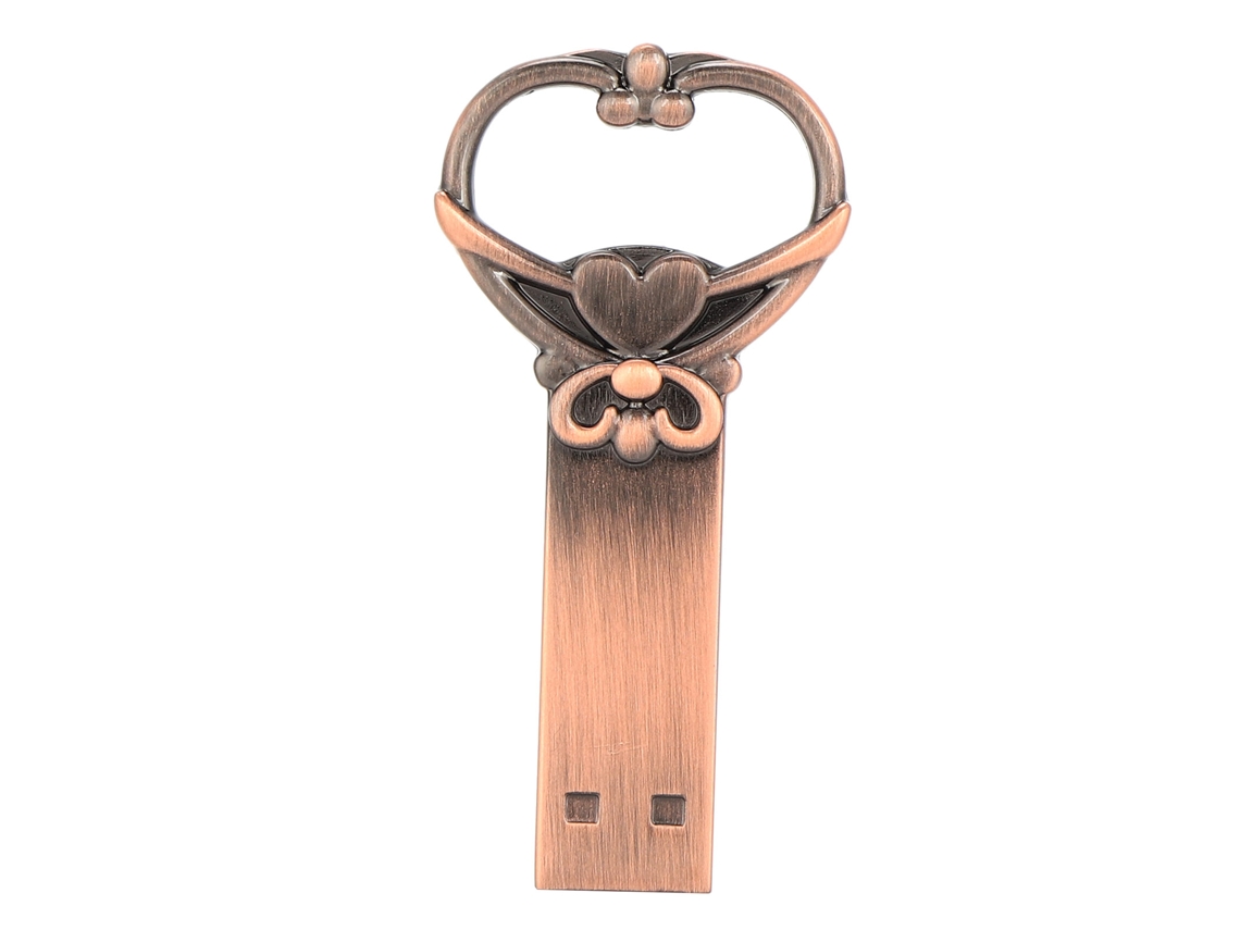 Pen Drive LAXISCREED Forma de Coração Retrô