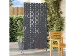 Vidaxl Protetor De Privacidade 100 X 50 X 180 Cm Aço Antracite