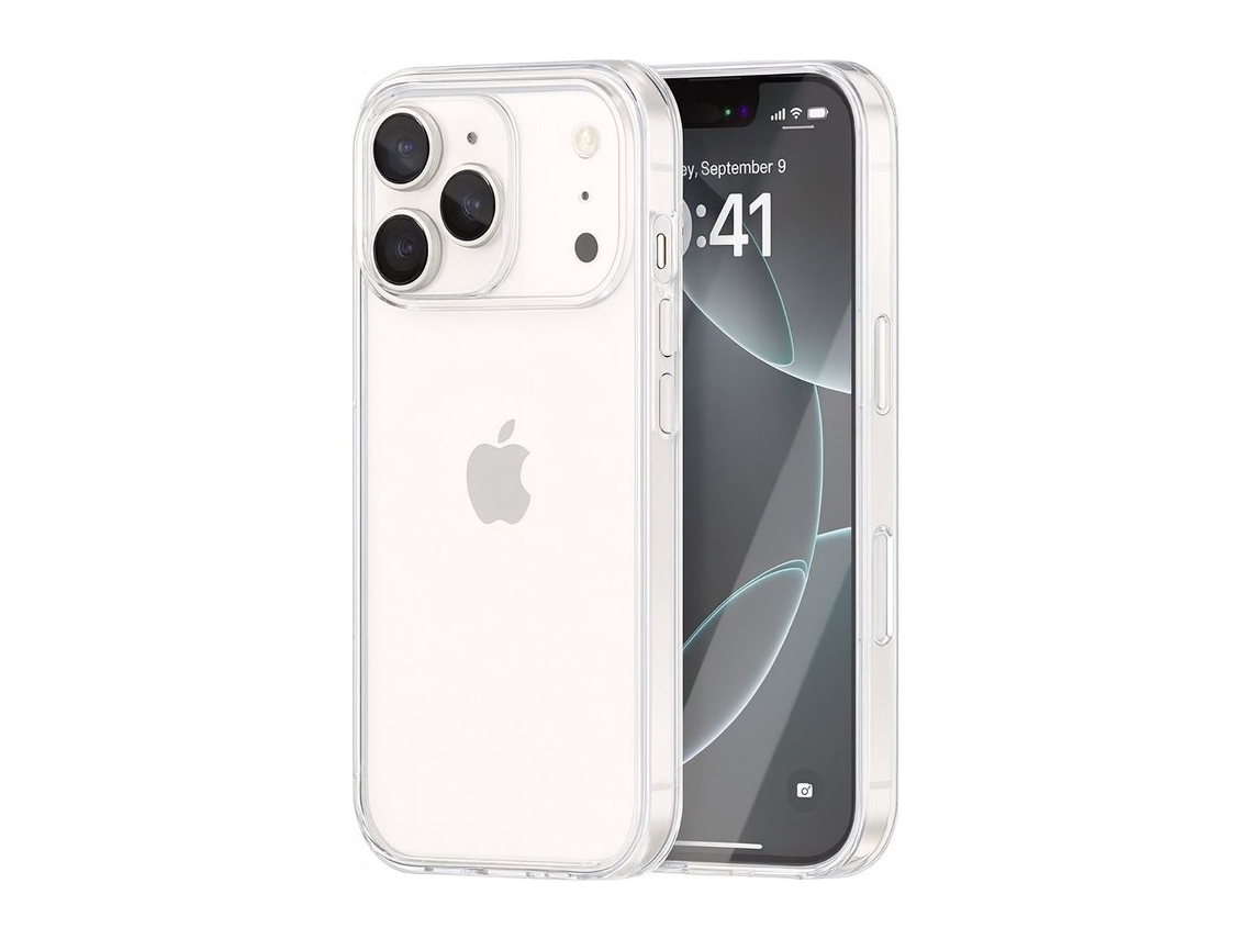 Capa Rvelon Para Celular, À Prova De Choque, Para Iphone 17 Pro - Transparente