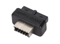 Adaptador De Placa Mãe 19p/20p Para Conector Usb3.0 Tipo C Frontal De Chassis Tipo E