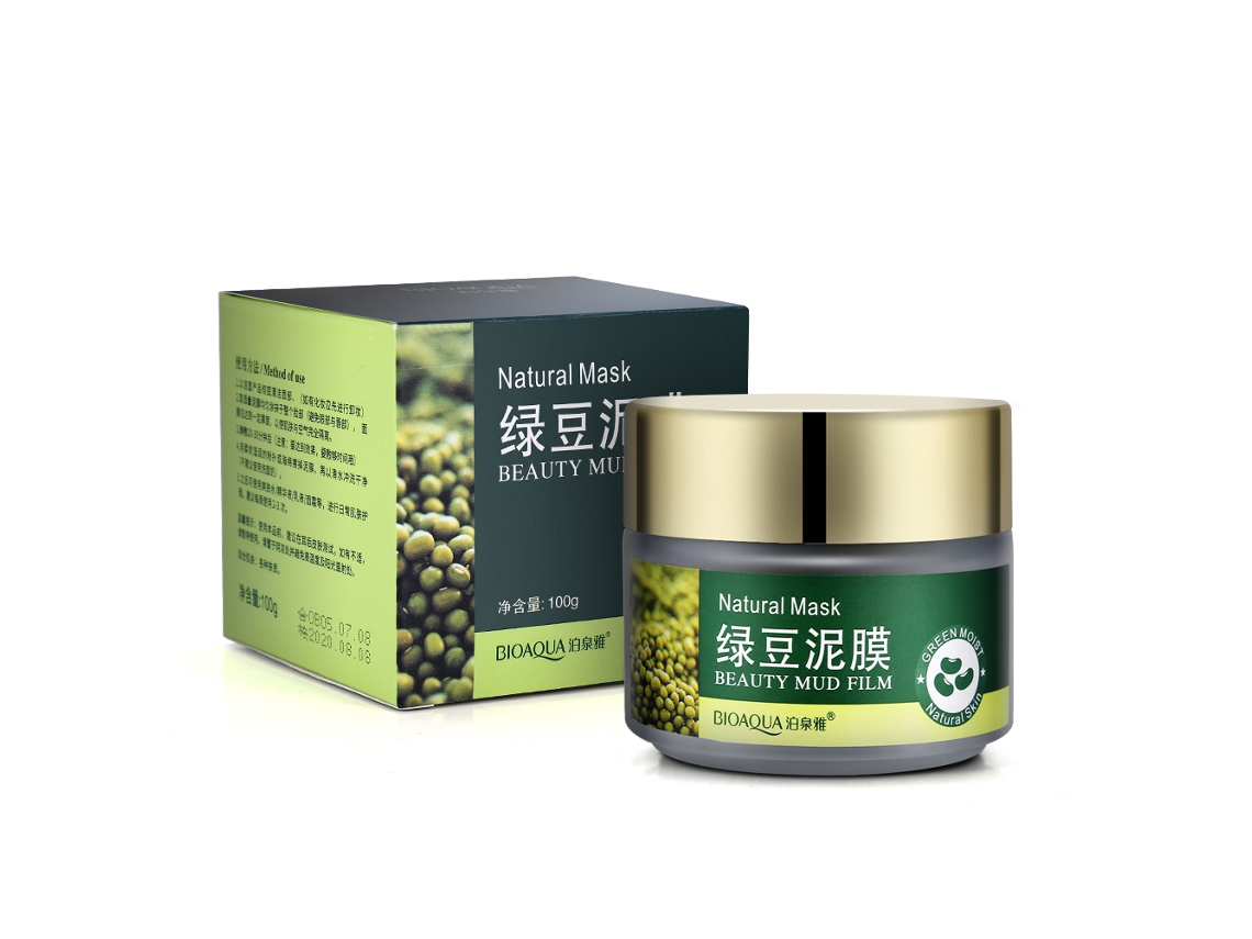 Máscara Facial Feijão Mungo Purificante E Hidratante