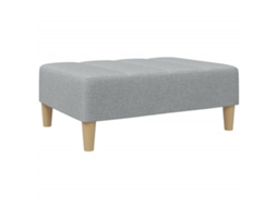 Footstool, Footstools Vidaxl Cinzeto Tecido (n/a)