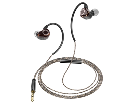 Borofone Auscultadores tomada com fios Extra Bass Preto