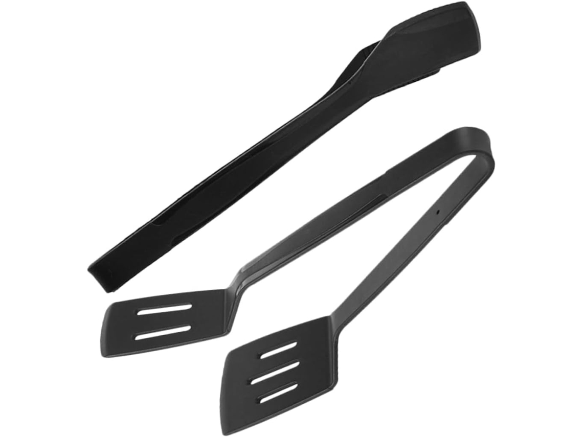 Espátula De Silicone Aboofan 2 Peças Para Churrasco, Multifuncional, Ideal Para Virar Peixes E Outros Alimentos, Durável