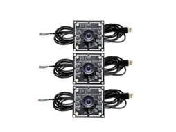Módulo De Câmera 3 Peças 100 Graus 1mp Ov9732 1280x720 Usb Driver Grátis Foco Manual, Com Cabo De 3 Metros Brilvibera