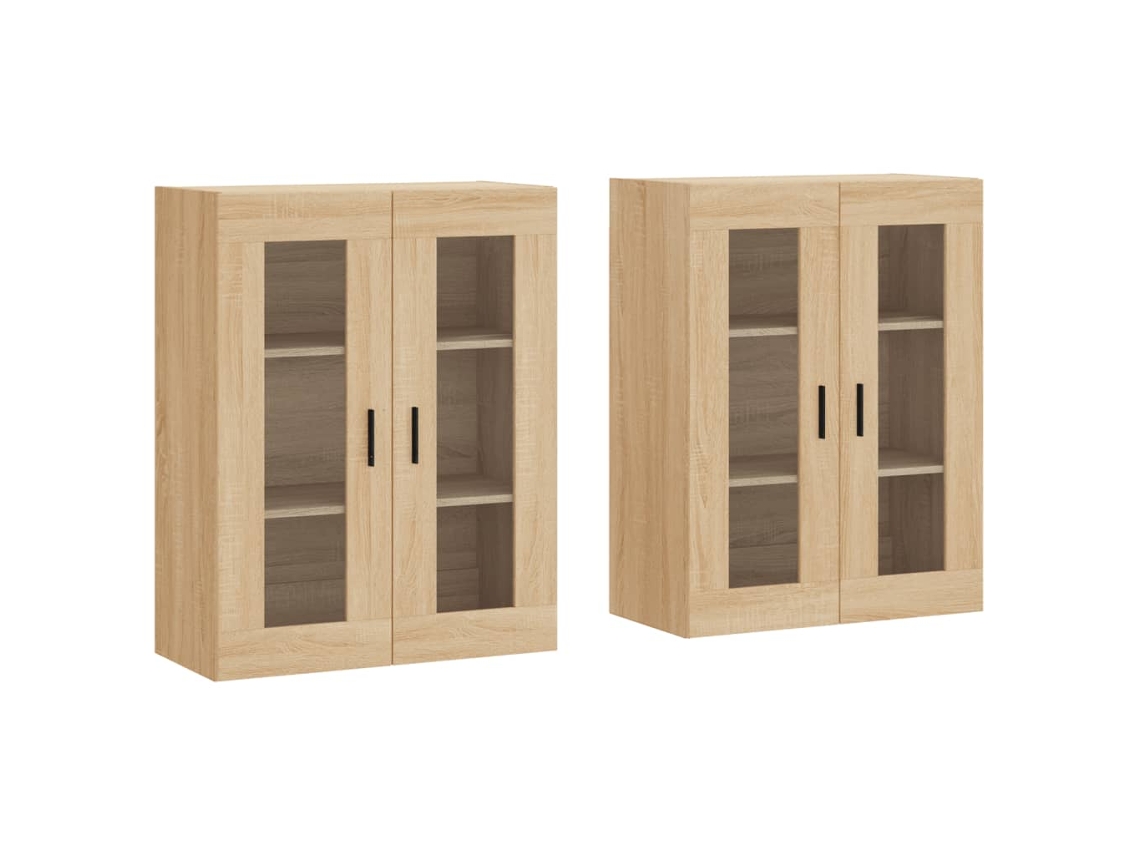 Conjunto de Móveis de Parede Derivado da Madeira Carvalho Sonoma MAISON EXCLUSIVE