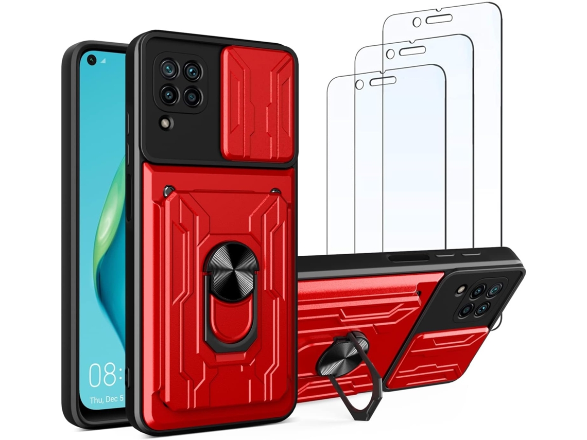 Capa Protetora Anel Giratório Para Samsung - Elysve