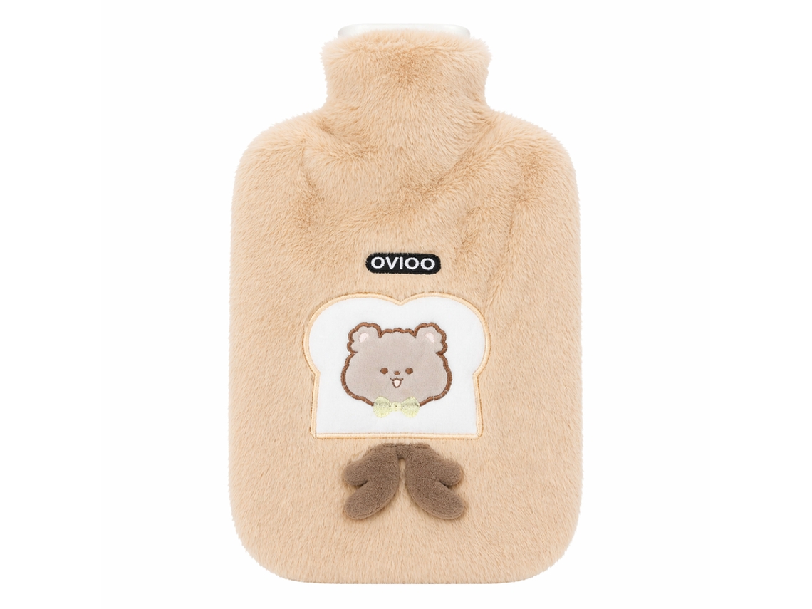 Bolsa De Água Quente Com Forro - Ursinho Bk Rsd-10 Castanho
