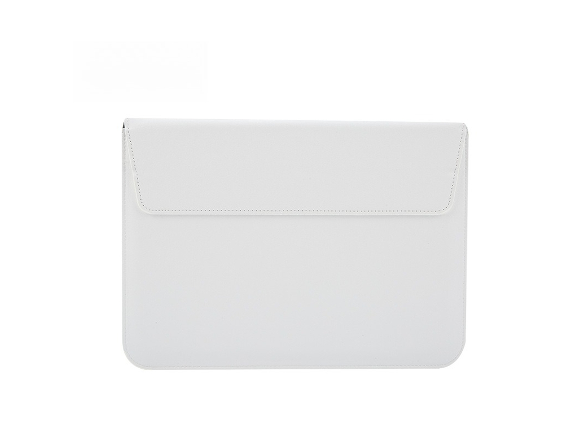 Capa para Portátil HEXINYIGJLY de 15.6" em Pu com suporte para Macbook, Dell, HP, Lenovo, Acer, LG branco | HEXINYIGJLY