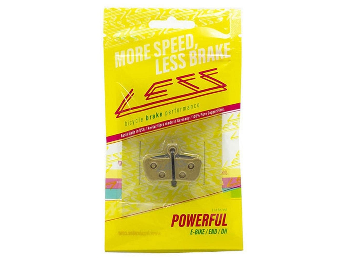Pastilhas de Freio a Disco Sinterizadas Powerful Sram Guide Ultimate G2/Avid X0-7-9 Douradoless