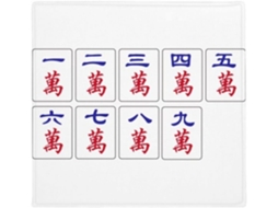 Classificação: Tapetematerial: Flanelaquantidade Por Pacote: 1 X Tapetetapete, Jogo De Xadrez Mahjong Da...