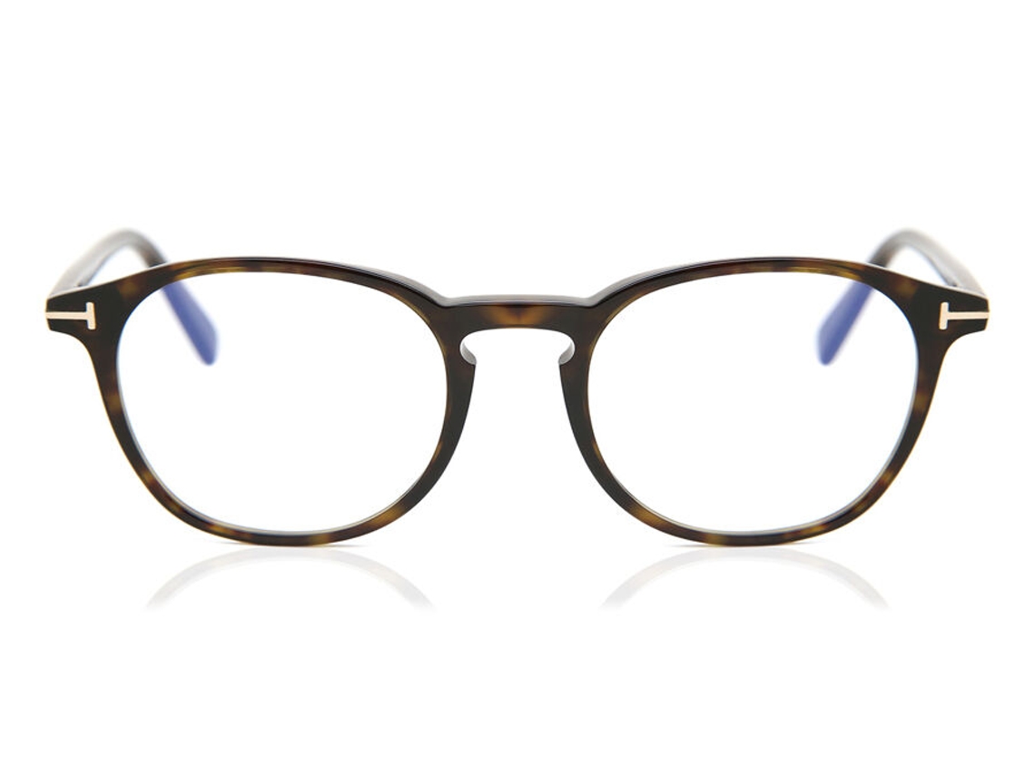 Ft5583 B Blue Light Block 052 52 Unissex Óculos De Grau Tom Ford