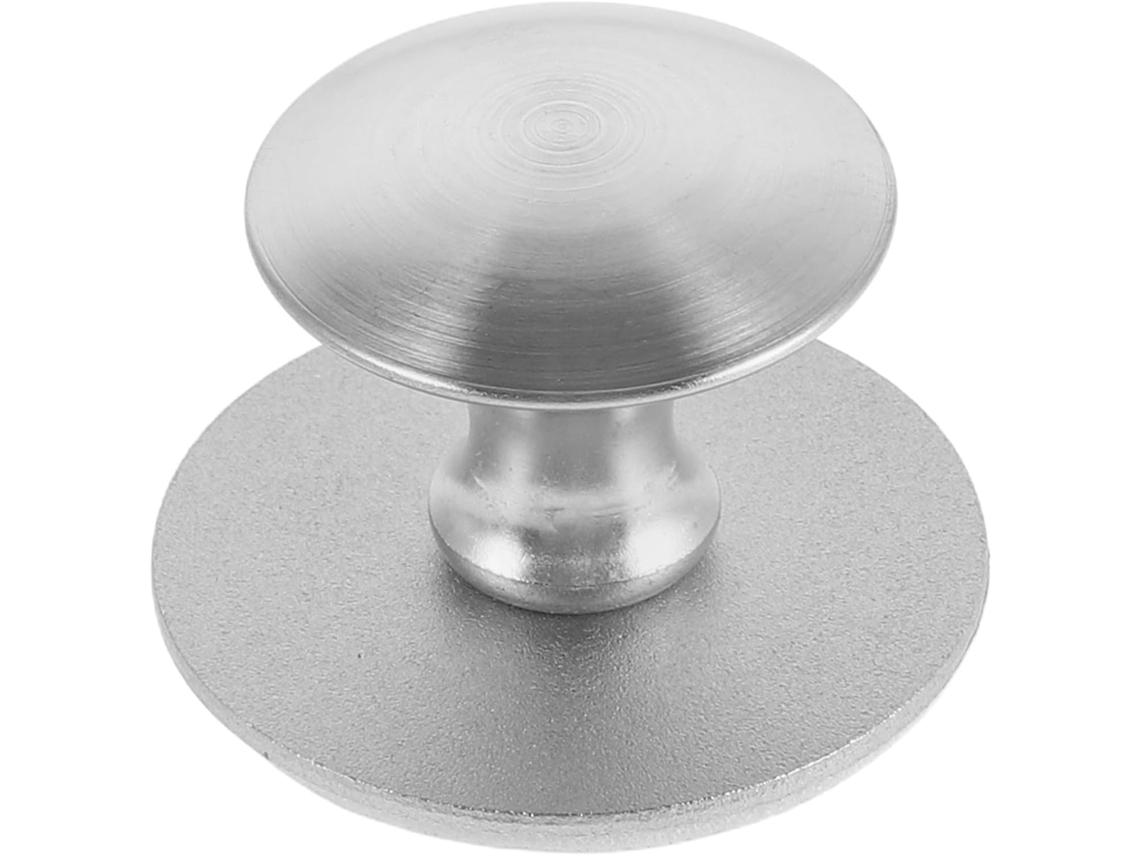 Puxador De Porta Vidro Com Ventosa Kichouse, 3, 5cm 1, 38 Polegadas, Em Aço Inoxidável Prateado, Para Gavetas, Armários