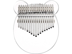 Mini Kalimba, Instrumento Kalimba Em Acrílico Transparente