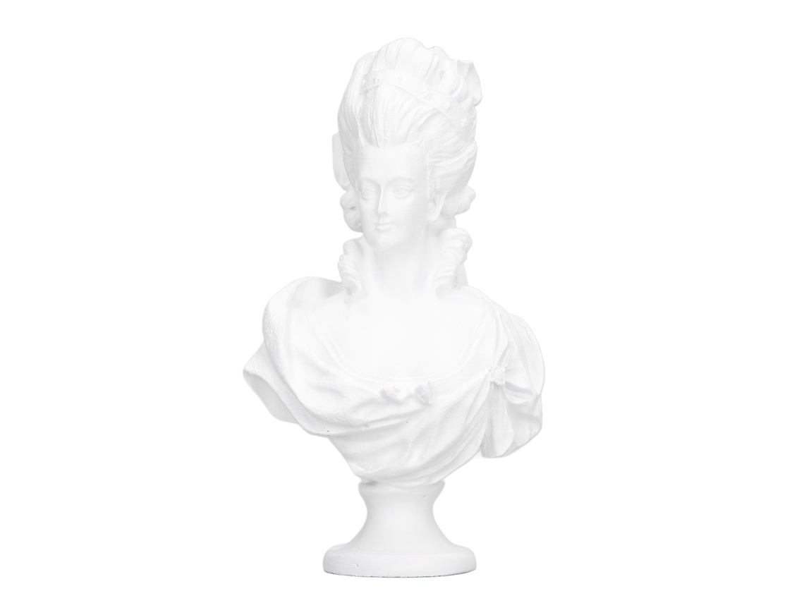 Mali estátua de Busto em Miniatura Resina Artística Decoração para Casa de Bonecas